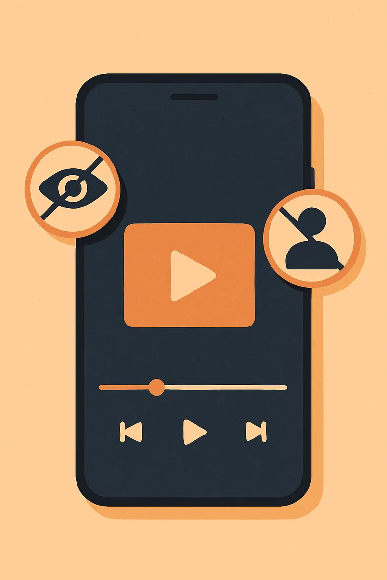 Illustration de NewPipe, application Android pour regarder YouTube sans compte ni publicité