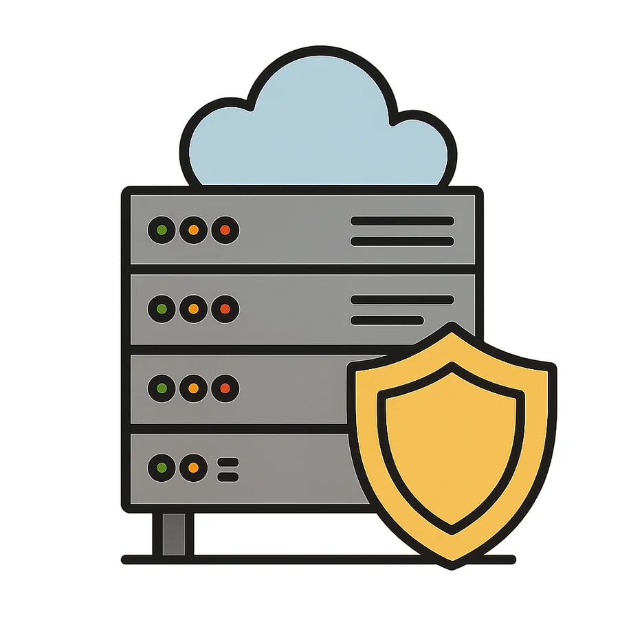 Serveur personnel auto-hébergé symbolisant le contrôle total des données avec Nextcloud